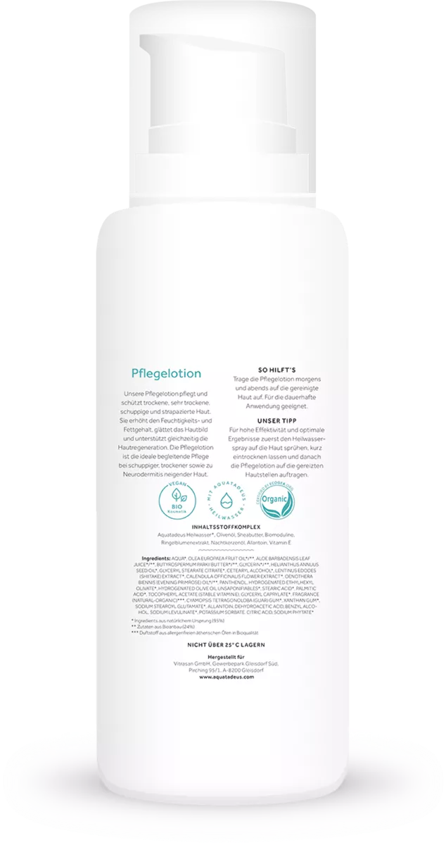 Aquatadeus I Pflegelotion I 200 ml