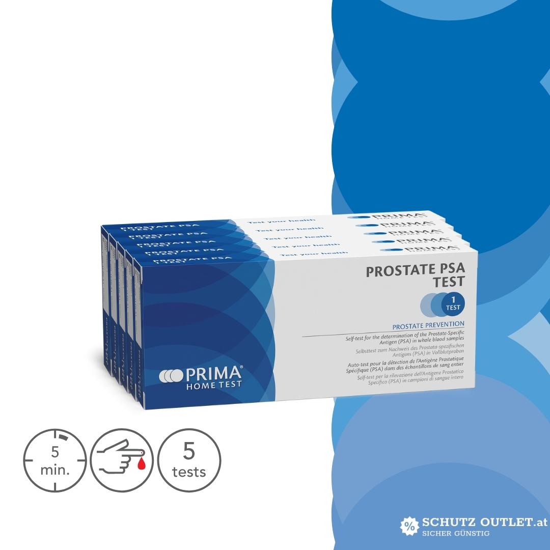 PRIMA | Prostata PSA Home Test | Selbsttest zum Nachweis von Prostata-spezifischem Antigen (PSA)