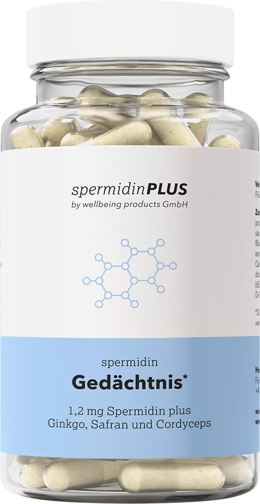 SpermidinPlus I Gedächtnis I 60 Kapseln