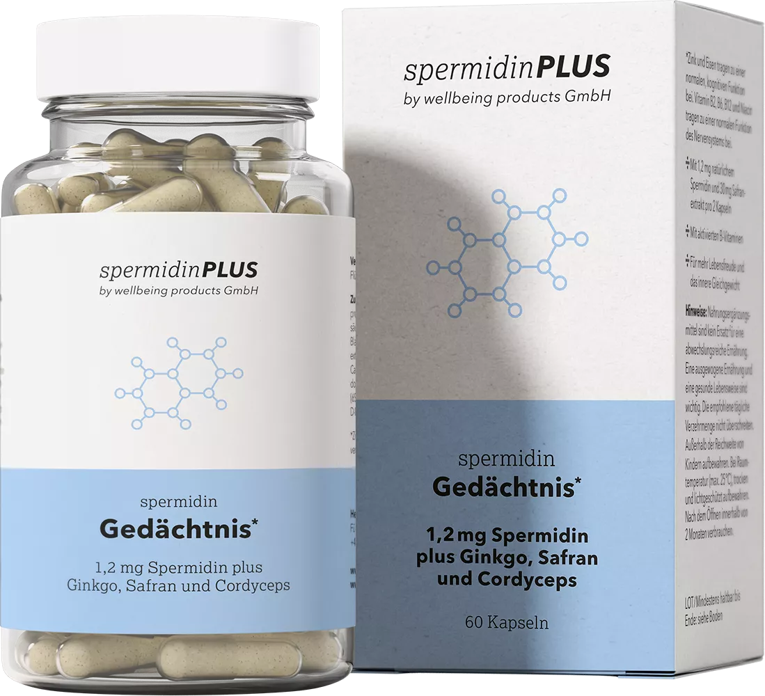 SpermidinPlus I Gedächtnis I 60 Kapseln