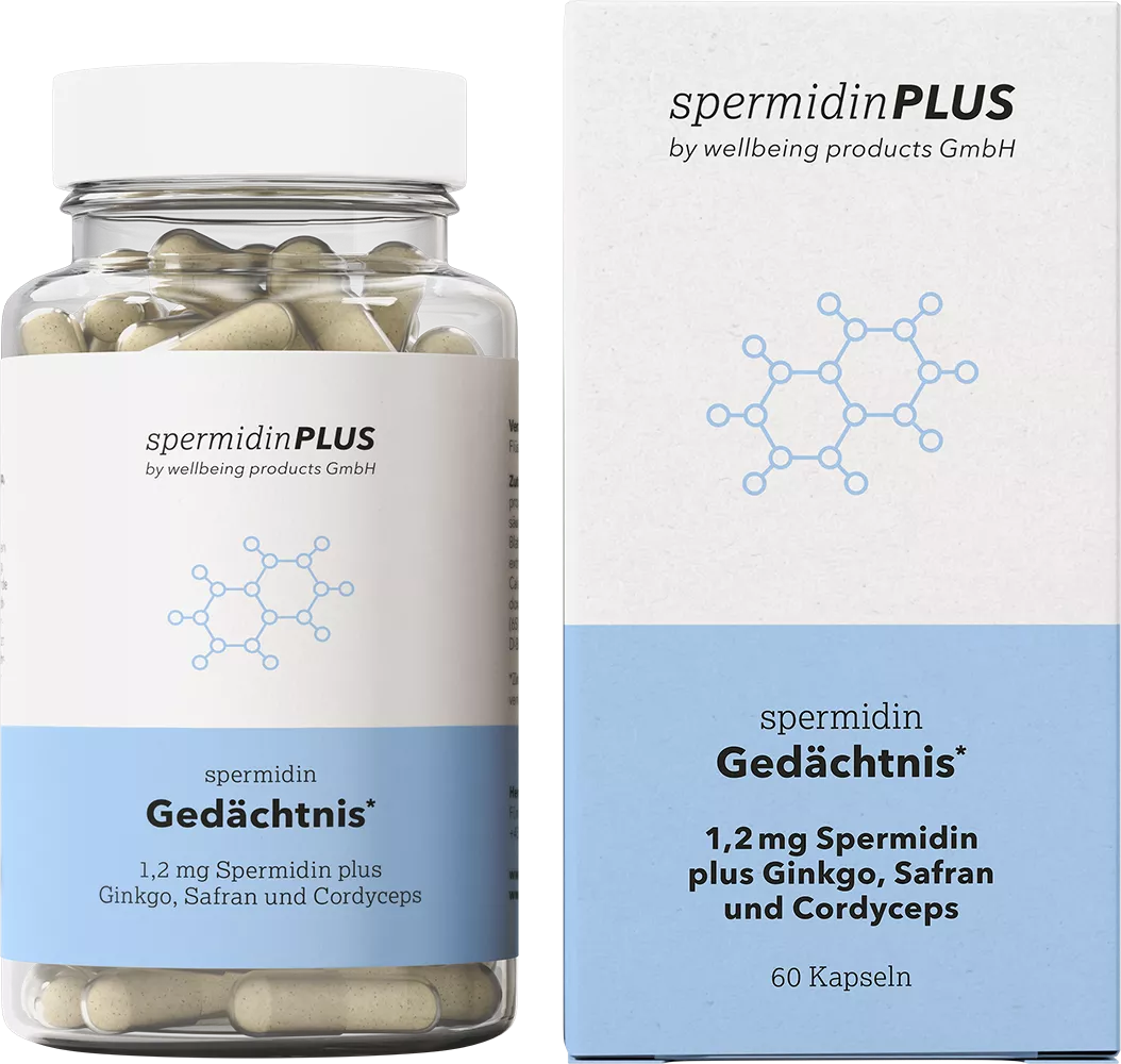 SpermidinPlus I Gedächtnis I 60 Kapseln