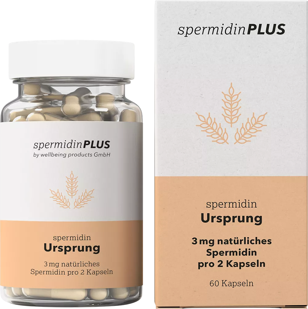 SpermidinPlus I Ursprung I 60 Kapseln