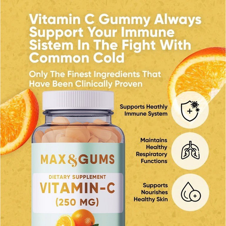 Vitamin-C I Max & Gums I Orange