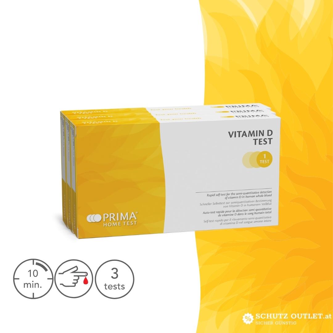 PRIMA | Vitamin D Home Test | Schnelltest zum Nachweis von Vitamin D