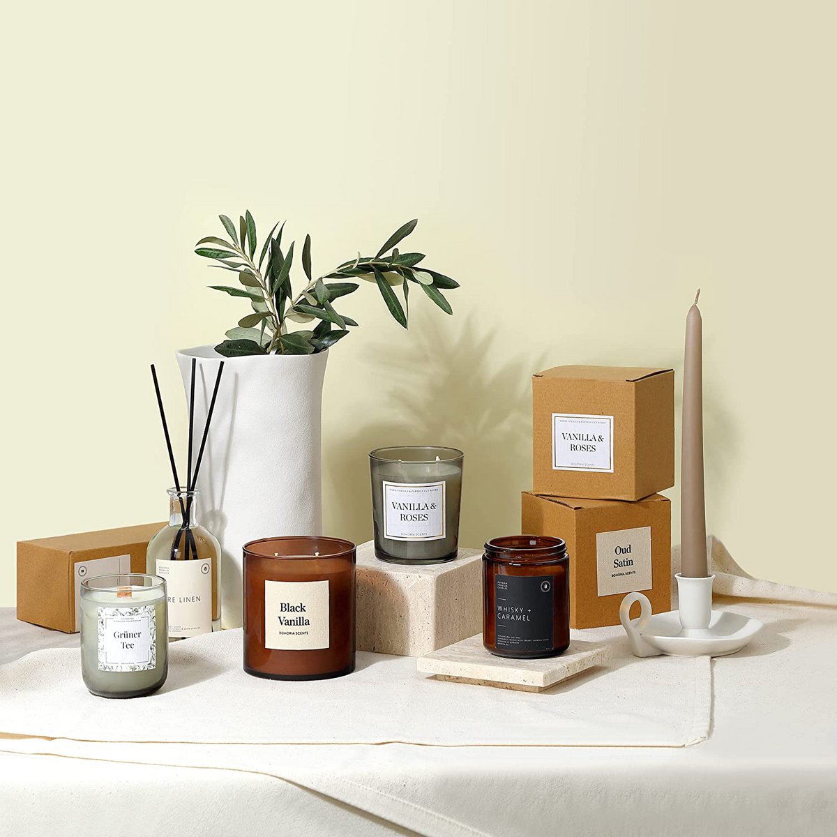 Palo Sanot I BOHORIA® I Premium Aromatherapie-Kerze – Duftkerze