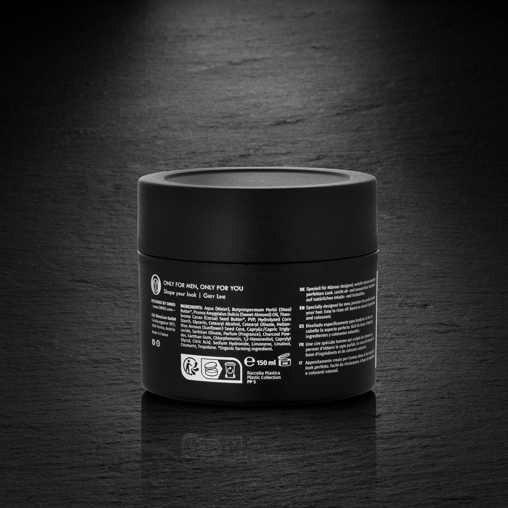 Natürliches HAARSTYLINGWACHS | OMRO | für gesundes, starkes Haar - verleiht Volumen und Halt 150ml