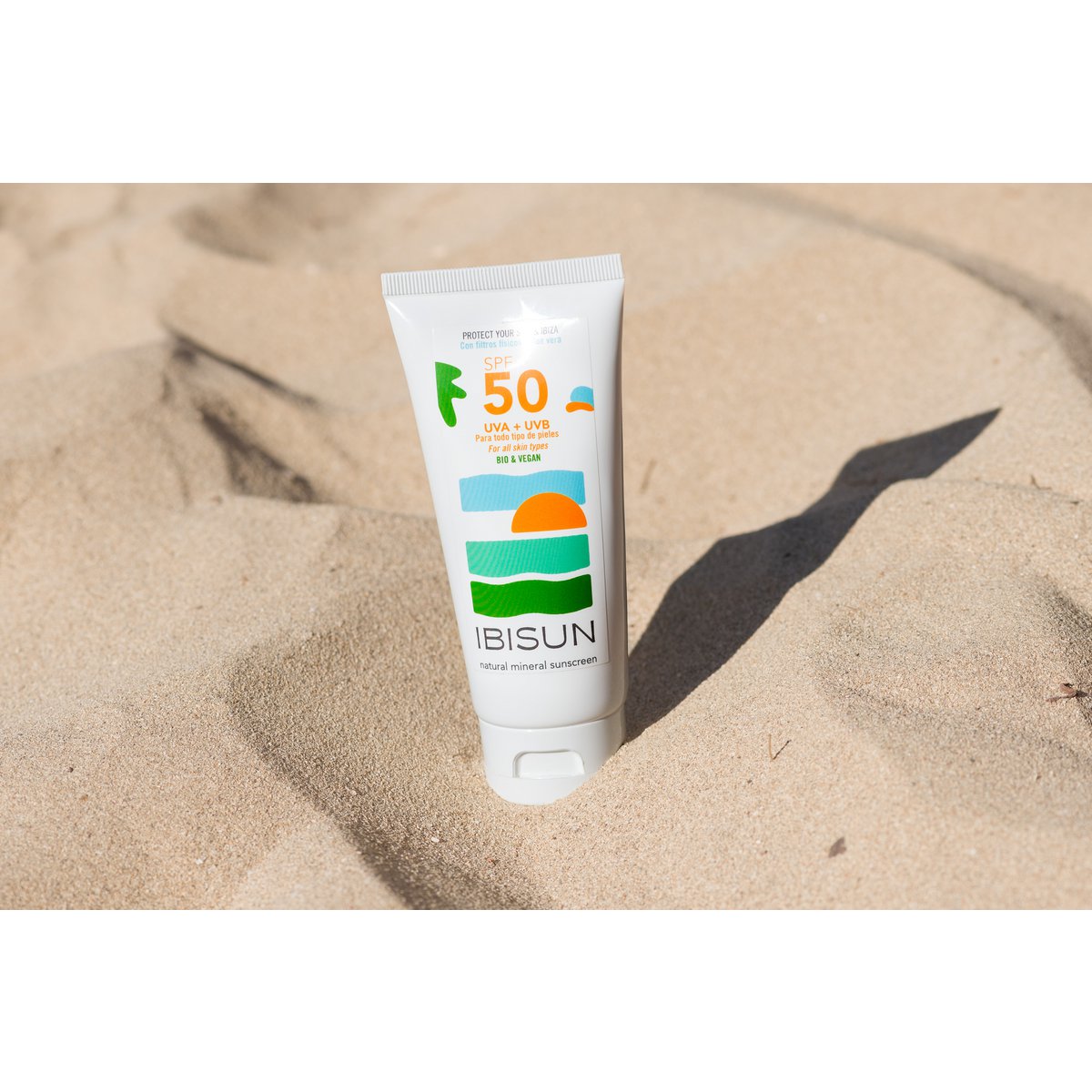 Natürlicher mineralischer Sonnenschutz | IBISUN | l 50 LSF BIO VEGAN 100ml