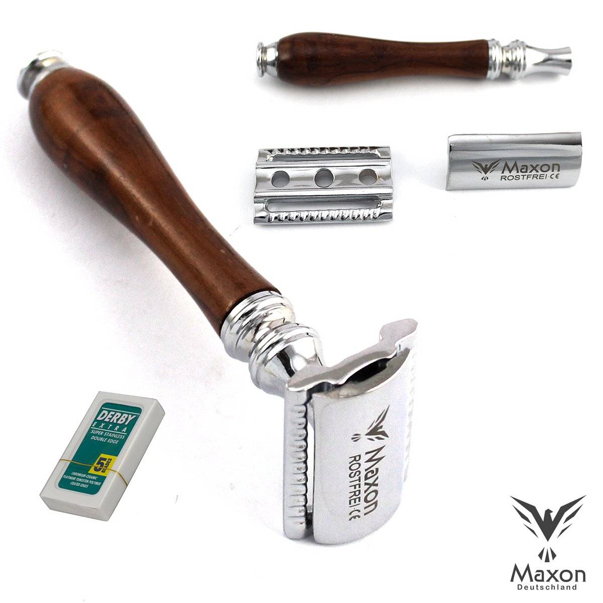 Mister33 Maxon Safety Razor - Männerpflege - Premium Rasierer